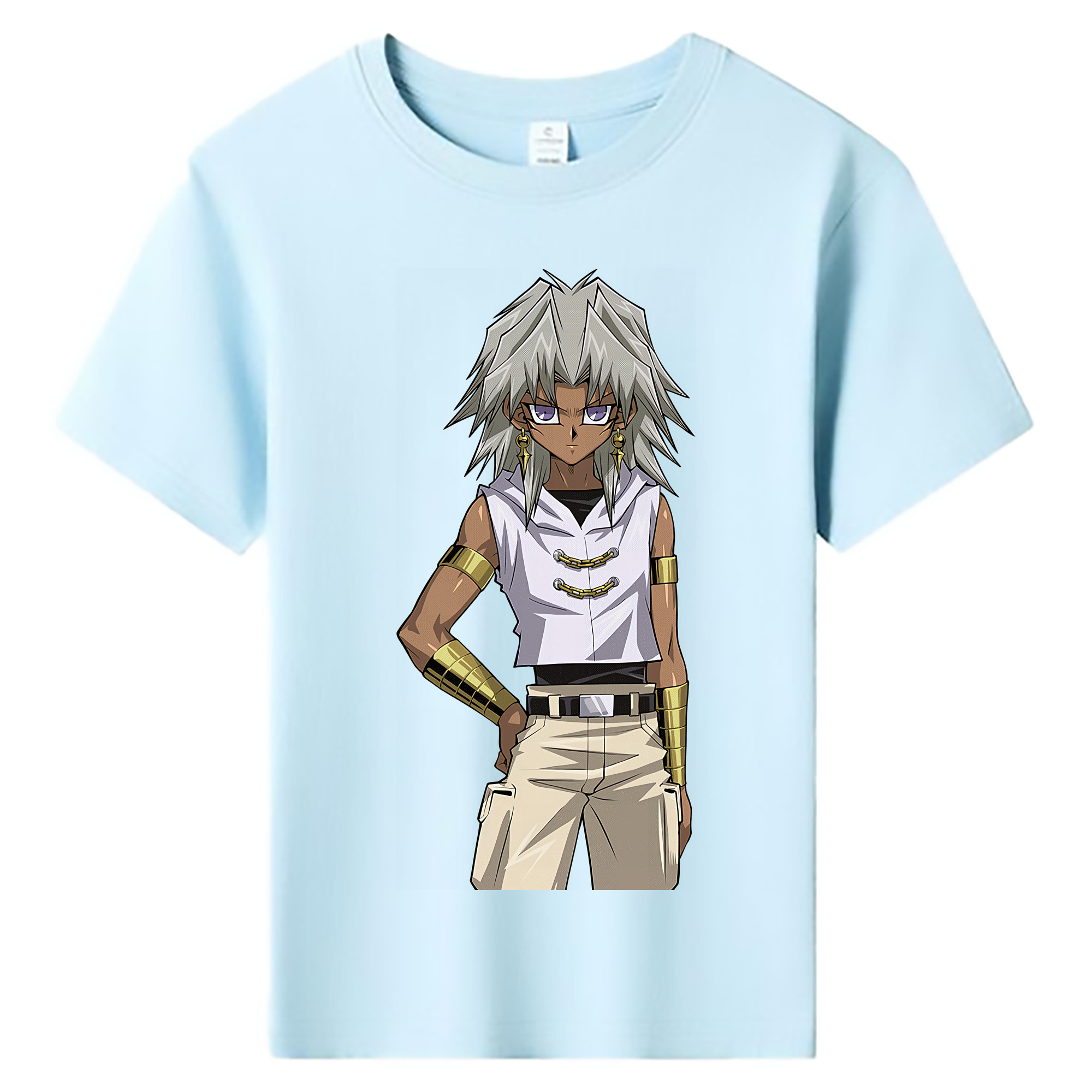 （画像用） 遊☆戯☆王 Yu-Gi-Oh! 綿100％キッズTシャツ（フロントプリント）